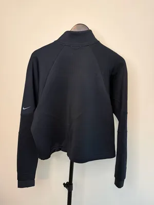Nike Women's Dri-FIT Prima 1/2-Zip Training Cropped Pullover-L thumbnail 4