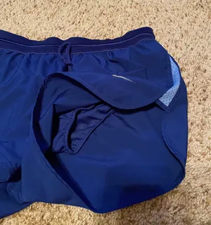 Nike Blue Athletic Shorts thumbnail 5