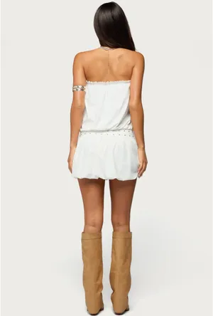 Edikted Bubble Mini Dress thumbnail 2