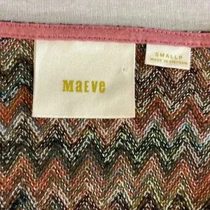 Anthropologie Maeve Westwater Chevron Pattern High Low Knit Flapper D…​ thumbnail 7