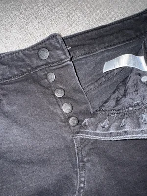 Old Navy Denim Skirt Black thumbnail 3