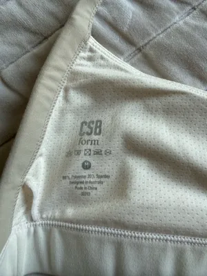CSB Form Halter bra White Size M thumbnail 3