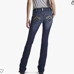 REAL ARIAT Low Rise Boot‎ Rosy Whipstitch Jeans C21 thumbnail 2