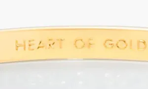 Kate Spade Heart Of Gold Idiom Bangle Bracelet thumbnail 4