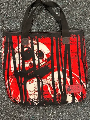 Disney Store Star Wars BB-8 Tote/Shoulder Bag Red Black White One Size thumbnail 1
