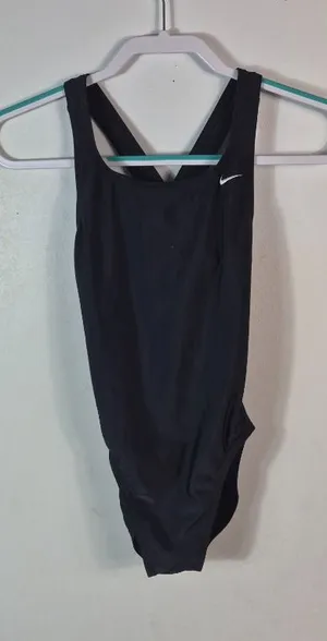 Nike Black One Piece Swimsuit thumbnail 1