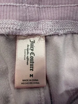 Juicy Couture Big Bling Juicy Velour Pink Women's Medium Track Pants Y2K thumbnail 7