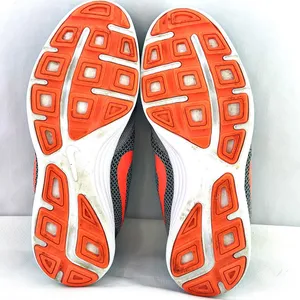 NIKE Revolution 3 Women Wolf Grey Hyper Orange Running Shoes 819303-002 Sz 10 thumbnail 7