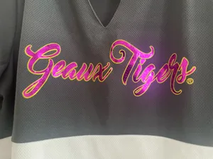 Fun Gameday Wear for LSU tigers in Purple and Gold! Size XXL, B97, $38 thumbnail 2