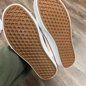 Vans Ivory Suede Sk8-Lo Flat Bottom Sneaker Size 7 thumbnail 7