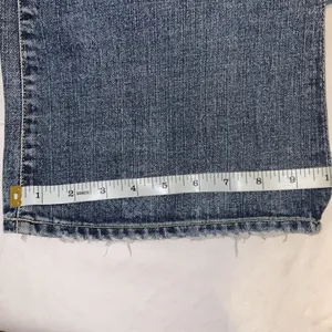 7 For All Mankind boot cut distressed bejeweled denim jeans Excellent Like New! thumbnail 14