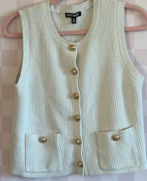 Knit Sweater Vest thumbnail 1