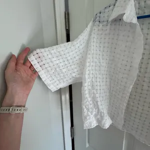 White Two-Piece Coverup Set thumbnail 5