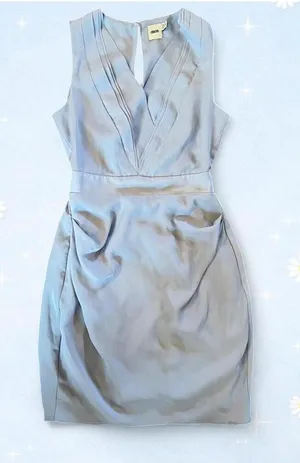 ASOS Blue Boho Fairycore Mini Dress Size Small thumbnail 1