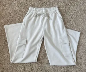 White/cream cargo sweatpants White Size XS thumbnail 1