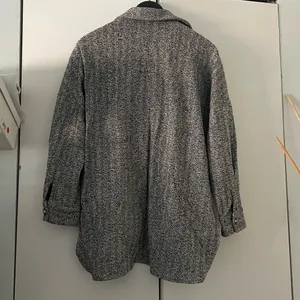 Zara Gray Button-Up Shirt thumbnail 9