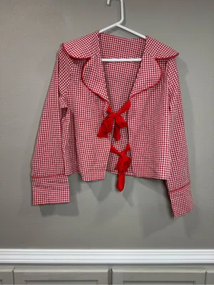 Red Gingham Tie thumbnail 2