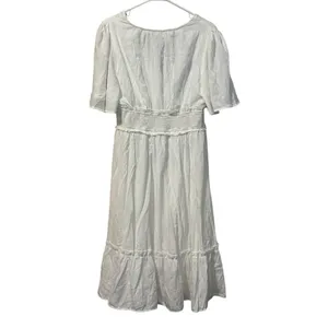 BALTIC BORN‎ Midi Dress Women Size 2XL Peasant Prairie Beach Travel NWT thumbnail 2
