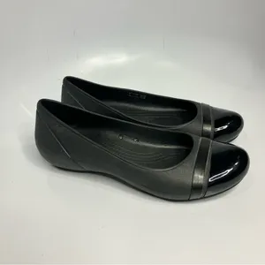 Crocs black ballet flats size 9‎ thumbnail 2