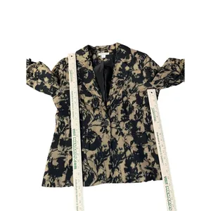 Coldwater Creek Blazer Womens PS6-8 Petites Used Black Brown Lined 3/4 Sleeve thumbnail 10