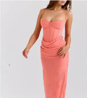 House of CB Beaded Dress thumbnail 3