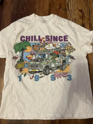 Brandy Melville Chill Since 1993 Graphic Tee thumbnail 1