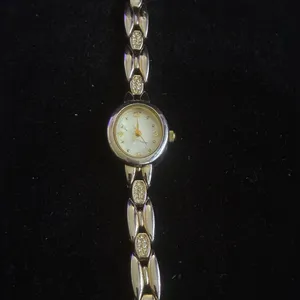 Christian Benet FMDCB633 Mother F Pearl Face Gold Classic Diamond Bracelet Watch thumbnail 2