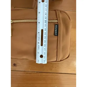 Zofrin‎ Brown Caramel Fanny Pack/Crossbody Unisex Multi Use Travel Vacation thumbnail 10
