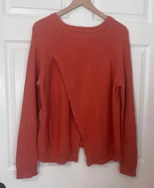 Province Cross Back Pullover Knit Sweater thumbnail 1