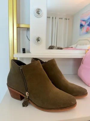 Cole Haan Olive green booties thumbnail 2