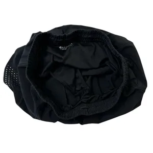 Athleta Women's Black Running Shorts Size M Elastic‎ Waist Vented Sides thumbnail 3