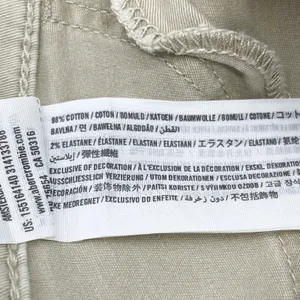 Abercrombie Fitch Women Pants 26 2 Skinny Beige‎ Twill Neutral Capsule Minimal thumbnail 7