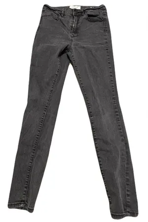 (Pacsun) Black Super High Rise Stretchy Jeggings: Size 26 thumbnail 1