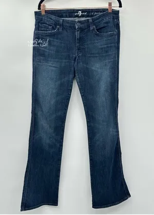 7 For All Mankind A Pocket Bootcut Jeans Size 31 thumbnail 1