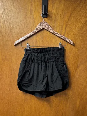 Free People FP Movement The Way Home Run Pull On Shorts Black XS READ thumbnail 15