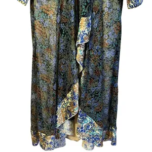 Asos Womens Fairy Boho Maxi Dress Size 12 Hippie Festival Cottage Ditsy Floral thumbnail 6