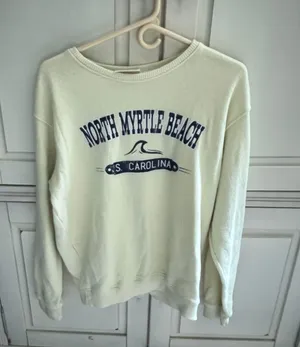 PACIFIC & CO Yellow North Myrtle Beach Sweatshirt Small thumbnail 1