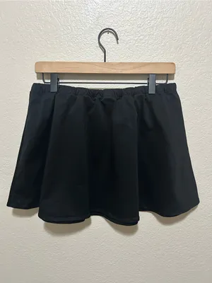 Aritzia Sunday Best Boba Skirt Black Low Rise Micro Mini Skirt Medium thumbnail 3