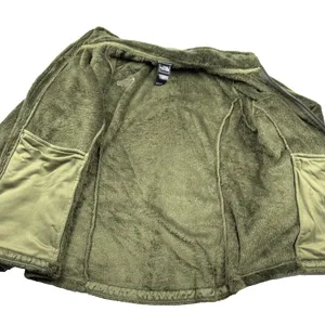 North Face Women's Osito Coat Jacket High Pile Teddy‎ Fleece Size Large Green thumbnail 8