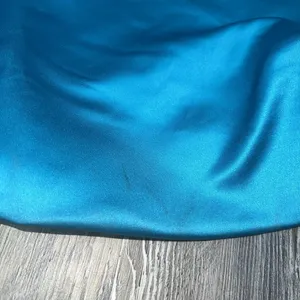 Sherri Hill Strapless Mermaid Style Prom Dress Gown Size 4 Gold Beaded Turquoise thumbnail 9