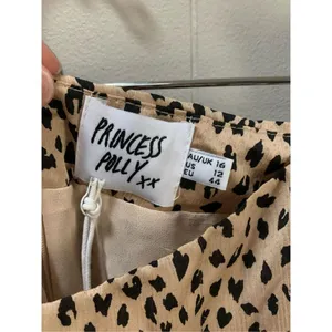 NWT! Princess Polly Leopard Print Dana Mini Skirt size 12 thumbnail 6