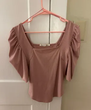 Free People Pink Top thumbnail 1