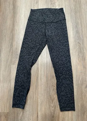 Lululemon‎ Leggings Womens 6 Wunder Under High Rise 26" Luxtreme Leopard Camo thumbnail 2