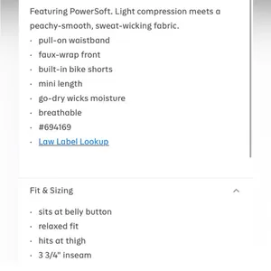 Old Navy power soft skort thumbnail 3