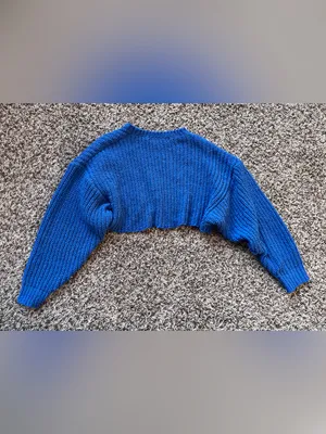 Altar’d State Chenille Cropped Sweater thumbnail 5