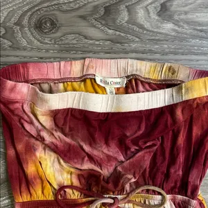 Rolla Coster Multicolor Tie-Dye Dress. Size Large thumbnail 4