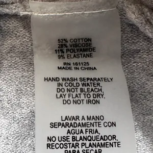 Vila Milano Womens Grey V-Neck Batwing Sleeve Hooded Knit Sweater Top‎ Size S thumbnail 4