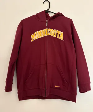 Nike Minnesota Gophers Zip up Hoodie thumbnail 1