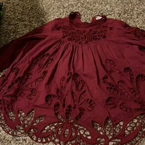 Anthropology top Red thumbnail 1