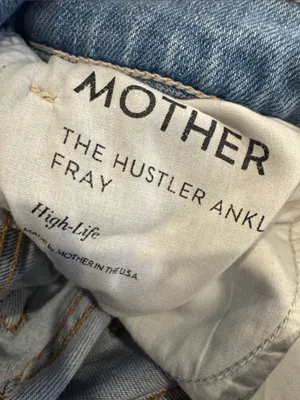 Mother - The Hustler Ankle Fray Jeans in High-Life 26 thumbnail 5